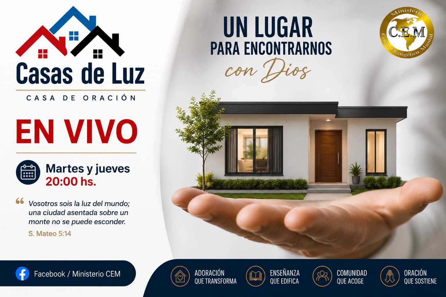 Casas de Luz · En Vivo